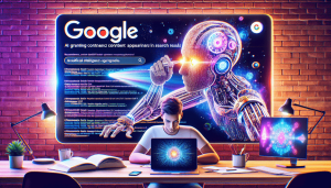 Google muestra por primera vez contenido de inteligencia artificial en sus resultados de búsqueda, tras presiones y anuncios sobre integración con ChatGPT.