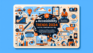 La accesibilidad sigue siendo crucial en 2024. Permite llegar a toda tu audiencia y es valorada por Google por ofrecer contenido útil y accesible para todos.