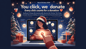 La Navidad es para reflexionar y compartir. Nuestra tradicional noria de Navidad sigue girando, apoyando con donaciones un año más.