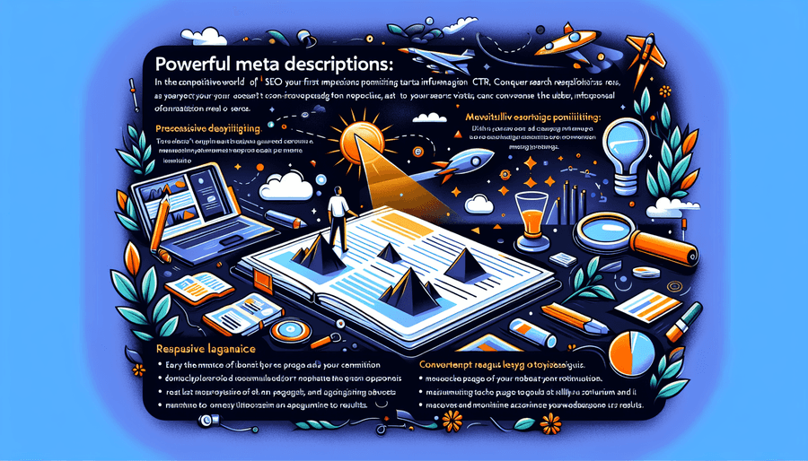 Meta Descriptions Poderosas: 🚀 Conquista los Resultados de Búsqueda con Optimización Clave 🔑