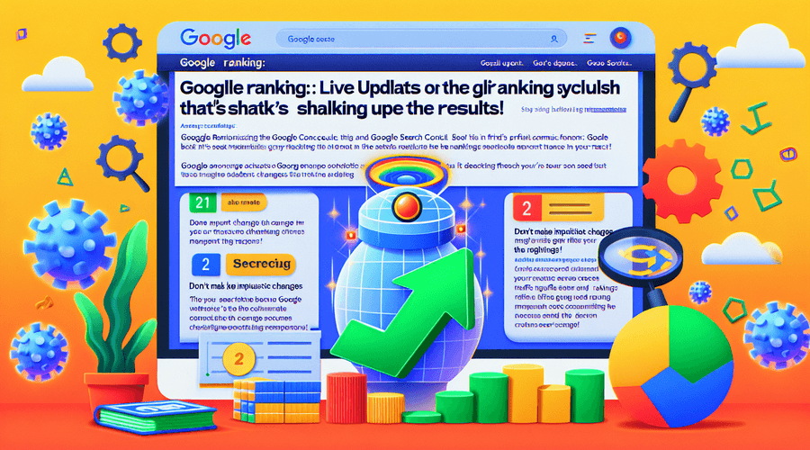 Actualizaciones en vivo sobre un fallo en el ranking que afecta los resultados de búsqueda de Google, distinto al problema del núcleo que también los impacta.