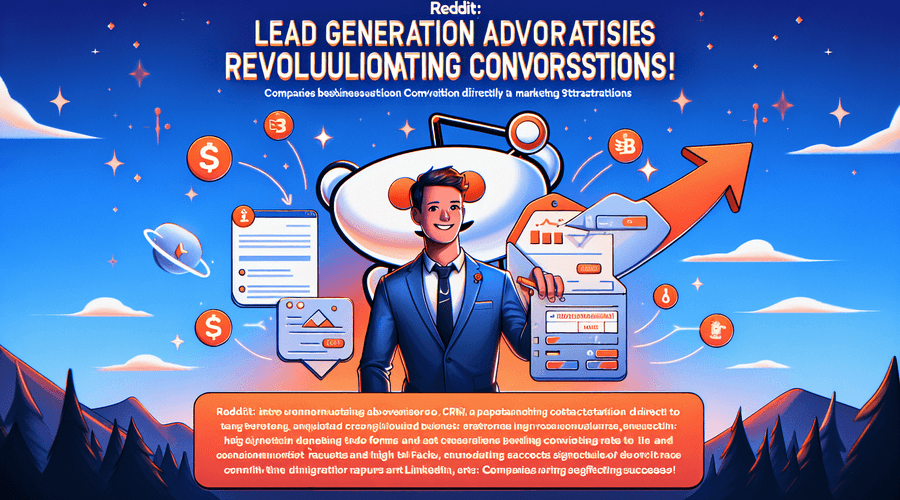 Los anuncios de generación de leads en Reddit permiten capturar clientes potenciales, mejorando las tasas de conversión en distintos sectores.