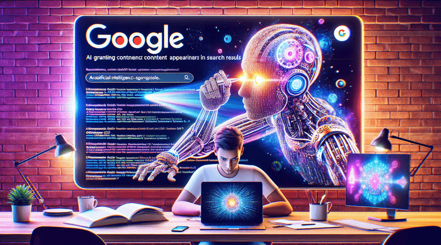 Google muestra por primera vez contenido de inteligencia artificial en sus resultados de búsqueda, tras presiones y anuncios sobre integración con ChatGPT.