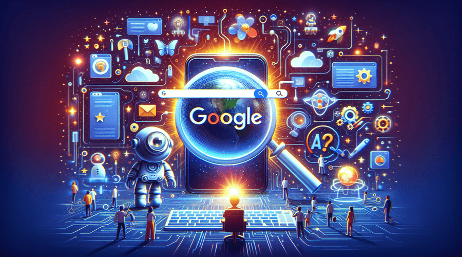 Google muestra por primera vez contenido de inteligencia artificial en sus resultados de búsqueda tras presiones públicas de Microsoft por su cooperación con ChatGPT.