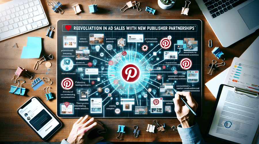 Pinterest está probando un programa que permite a medios y editores vender anuncios en su plataforma mediante un sistema de subastas.