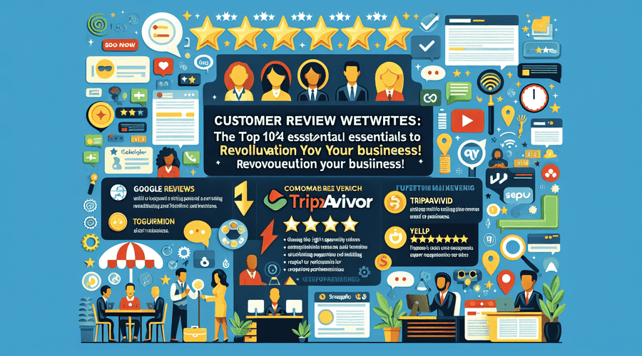 Explora los 10 principales sitios de opiniones de clientes para fortalecer la presencia online de tu negocio.