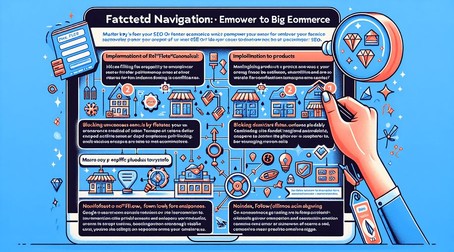 Descubre cómo la navegación facetada en grandes sitios de ecommerce mejora la experiencia del usuario y optimiza el presupuesto de rastreo.