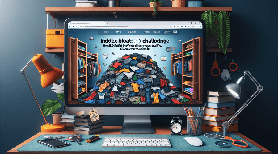 Explora el sobrecrecimiento del índice SEO en webs grandes. Aprende a identificar URLs no efectivas y diferencia entre presupuesto de rastreo y sobrecrecimiento.