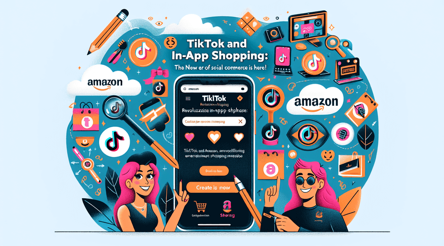 La integración de TikTok con Amazon permite a los anunciantes convertir contenido viral en compras, revolucionando el comercio social.