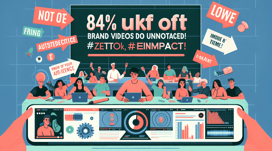 Descubre por qué el 84% de vídeos en TikTok no logra generar emociones positivas ni captar la atención.